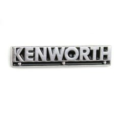 kenworth_emblem_chrome Kenworth trucking hat lapel pin chrome