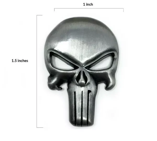 punisher-3d-metal-decal-skull-2-sticker-silver