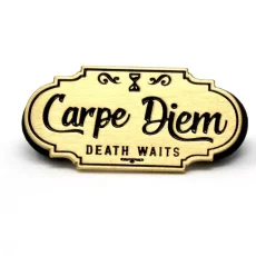 carpe-diem-memento-mori-solid-brass-lapel-pin-seize-the-day-dead-poets-society