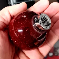 caterpillar-shift-knob-chrome-insert-3-logo cat-caterpillar-shift-knob-vintage-style-chrome-stainless-steel-insert-logo-red