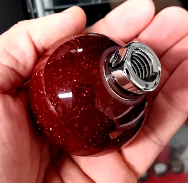 cat-caterpillar-shift-knob-vintage-style-chrome-stainless-steel-insert-logo-red