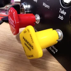 diy-brake-knobs-button-4-set diy-ats/ets-real-brake-knobs-button-box-american-truck-stimulator-pair-set-pull
