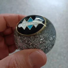 international-ball-shift-knob-insert international-ball-shift-knob-vintage-style-chrome-stainless-steel-insert