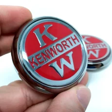 kenworth-air-brake-valve-knobs-5-chrome kenworth-kw-vintage-style-air-brake-valve-knobs-chrome-metal-emblems