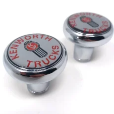 kenworth-kw-air-valve-knob-chrome-tractor-trailer-set-chrome-white-red-emblem