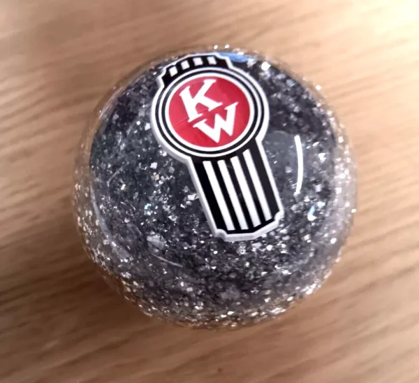 kenworth-kw-ball-shift-knob-vintage-style-with-chrome-stainless-steel-insert