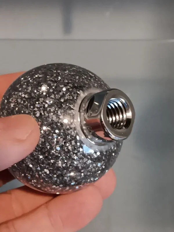 kenworth-kw-ball-shift-knob-vintage-style-with-chrome-stainless-steel-insert