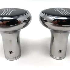 kenworth-black-air-brake-valve-5-knobs kenworth-black-kw-vintage-style-air-brake-valve-knobs-chrome-metal emblems