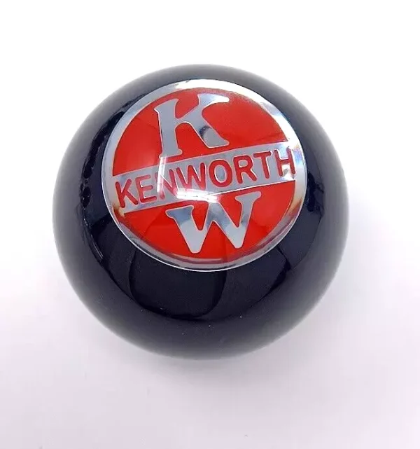 kenworth-black-ball-shift-knob-vintage-style-with-chrome-stainless-steel-insert