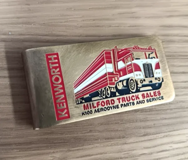 kenworth-cabover-money-clip-bj kenworth-k100-cabover-brass-money-clip-bj-and-the-bear-semi-truck-vintage
