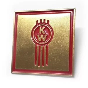 kenworth-emblem-lapel-enamel-hat-pin-peterbilt-mack-metal-solid-brass
