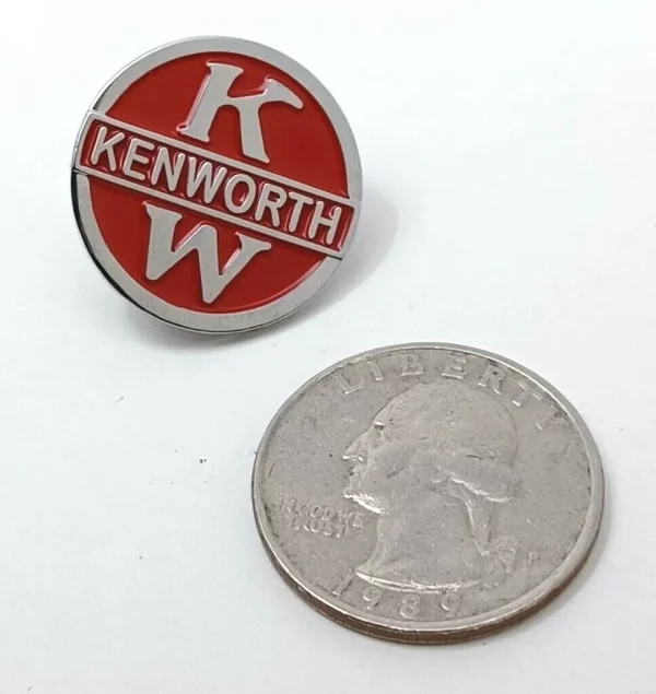 kenworth-kw-emblem-lapel-enamel-hat-pin-peterbilt-mack-metal