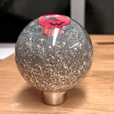 kenworth-shift-knob-chrome-insert-1-logo kw-kenworth-shift-knob-vintage-style-chrome-stainless-steel-insert-logo