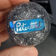 peterbilt-ball-shift-knob-insert peterbilt-ball-shift-knob-vintage-style-with-chrome-stainless-steel-insert-blue