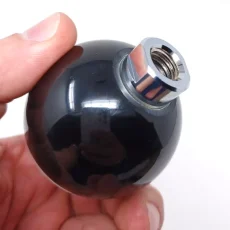 peterbilt-black-ball-shift-2-knob peterbilt-black-ball-shift-knob-vintage-style-with-chrome-stainless-steel-insert