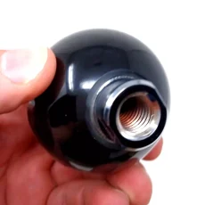 peterbilt-black-ball-shift-5-knob peterbilt-black-ball-shift-knob-vintage-style-with-chrome-stainless-steel-insert