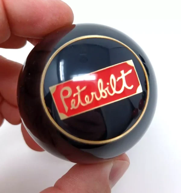 peterbilt-brass-shift-knob peterbilt-brass-shift-knob-vintage-style-with-chrome-stainless-steel-insert-pete