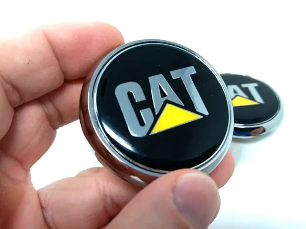 peterbilt-cat-kenworth-kw-air-brake-valve-knobs-chromechrome-metal-emblem