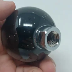 peterbilt-gear-shift-knob-2-flake peterbilt-gear-shift-shifting-knob-vintage-style-white-w-chrome-metal-flake