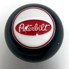 peterbilt-gear-shift-knob-flake peterbilt-gear-shift-shifting-knob-vintage-style-white-w-chrome-metal-flake