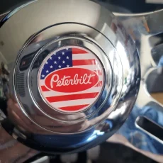 peterbilt-steering-wheel-horn-2-button peterbilt-steering-wheel-horn-button-1.5-inches-epoxy-sticker
