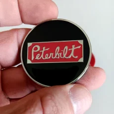 peterbilt-steering-wheel-horn-2-button peterbilt-steering-wheel-horn-button-metal-emblem-3m-vhb