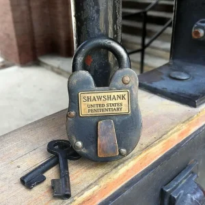 shawshank-prison-antique-lock-movie-prop