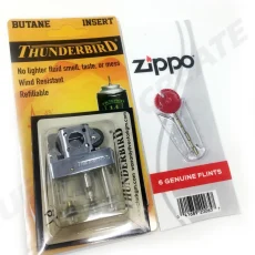 thunderbird-cigar -pipe-butane-insert-soft-flame thunderbird-cigar-pipe-butane-insert-soft-flame-vector-clear-bottom-fit-zippo